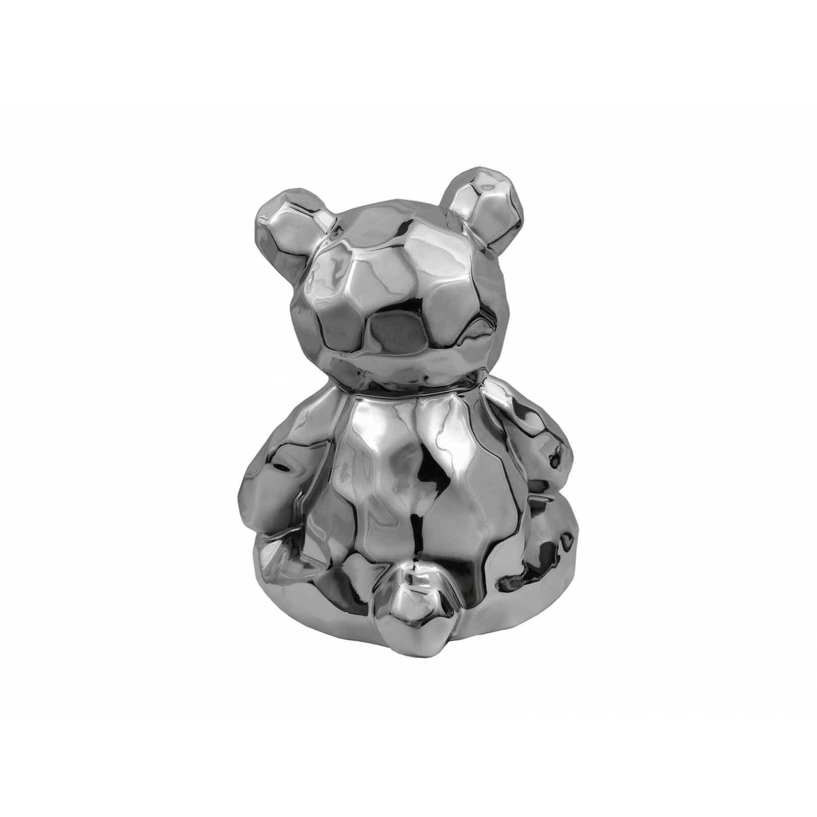 Figura Decorativa Oso Peluche Geometrico