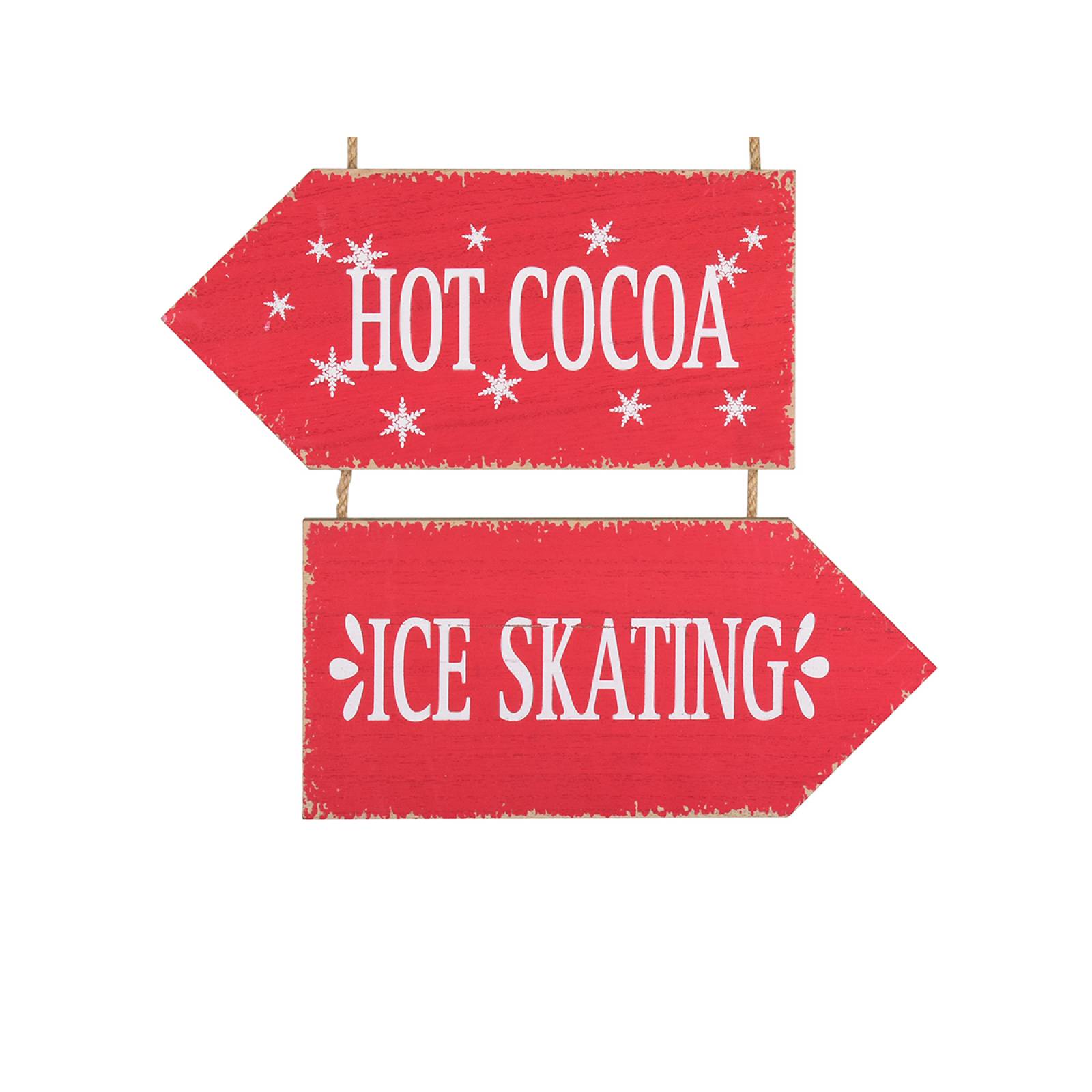 Letrero Decorativo Navideño con Señales