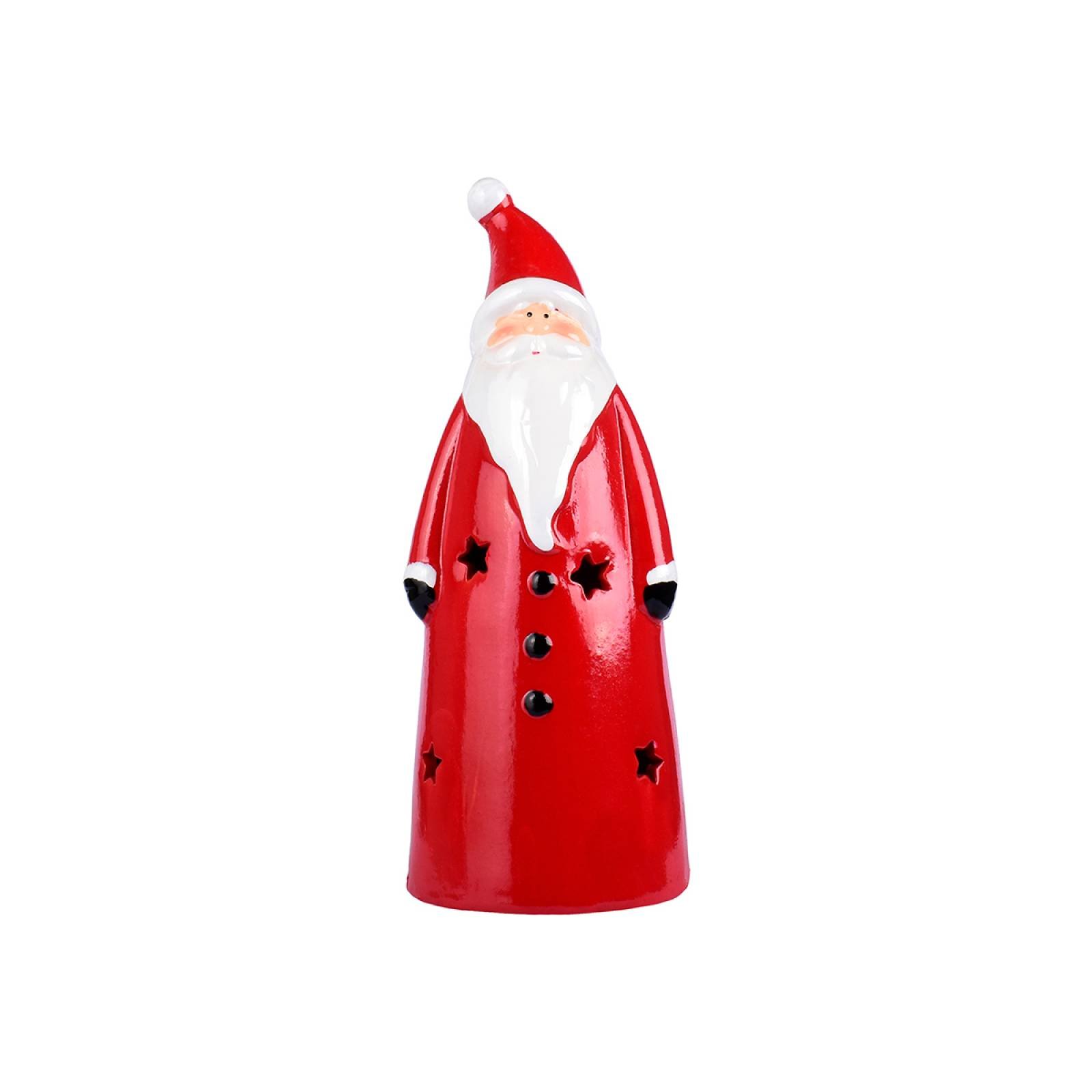 Figura Decorativa con forma de Santa Claus con Luz LED