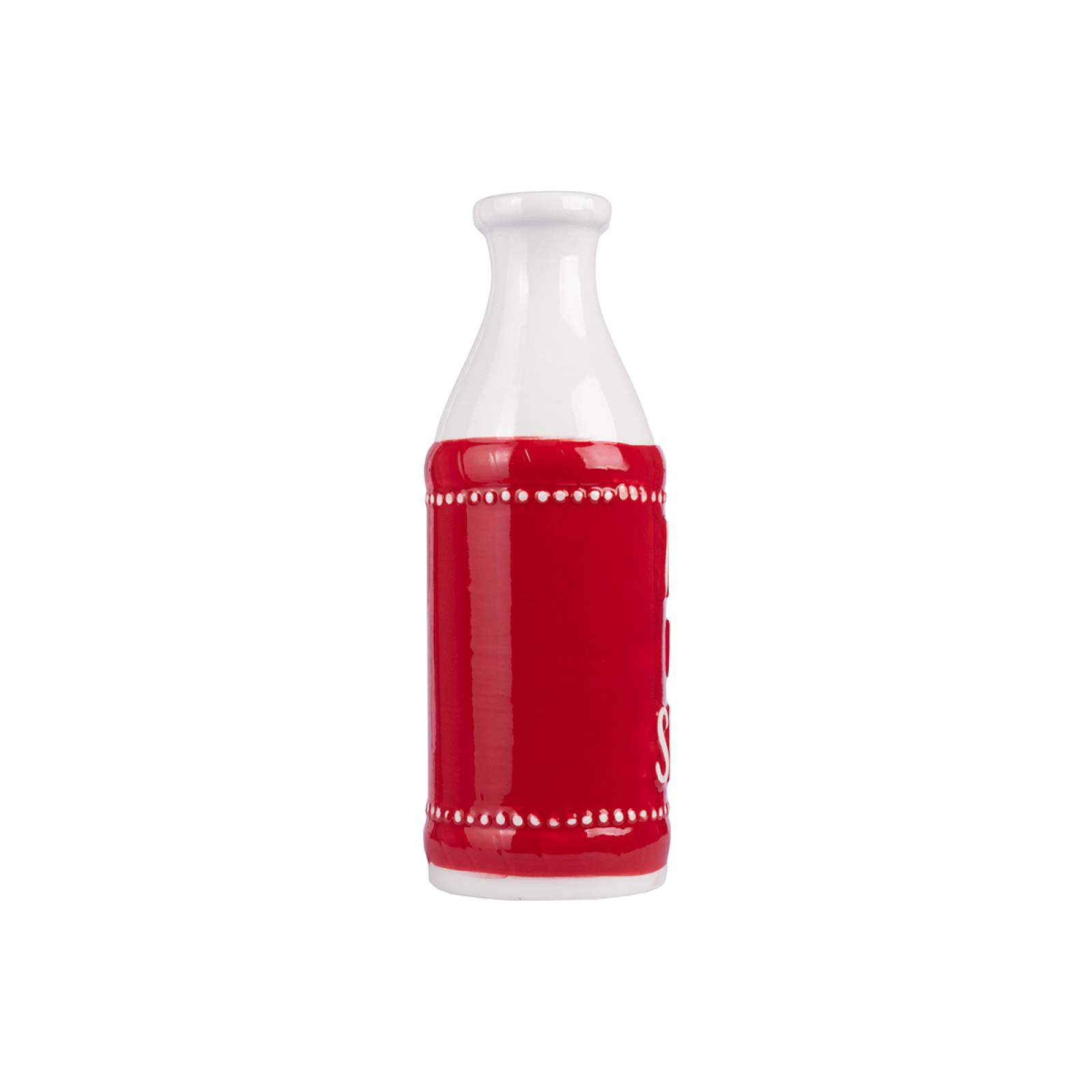 Figura Decorativa con Forma de Botella “Milk for Santa”