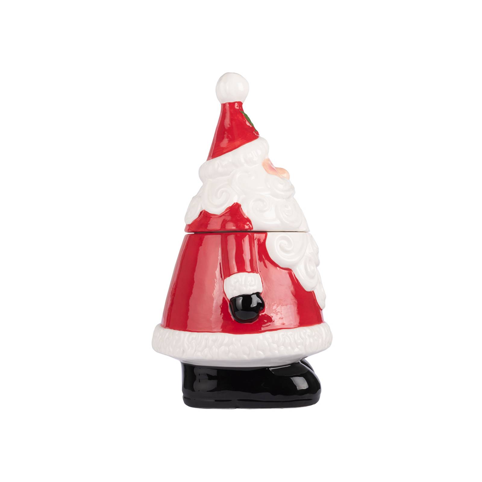 Figura Decorativa Dulcero con Forma de Santa Claus