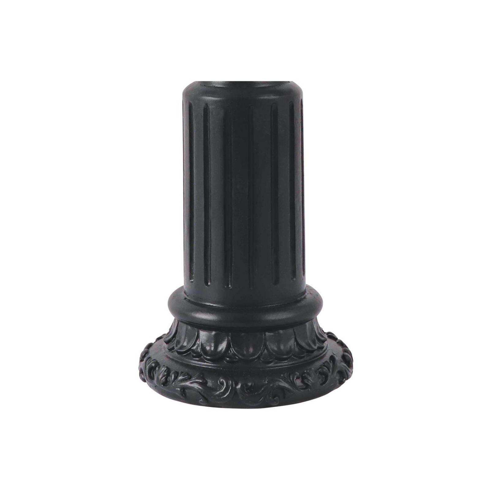 Busto Zeus de Poliresina con Base Love & Lemons DBY-3022 Blanco y Negro 13.5" 