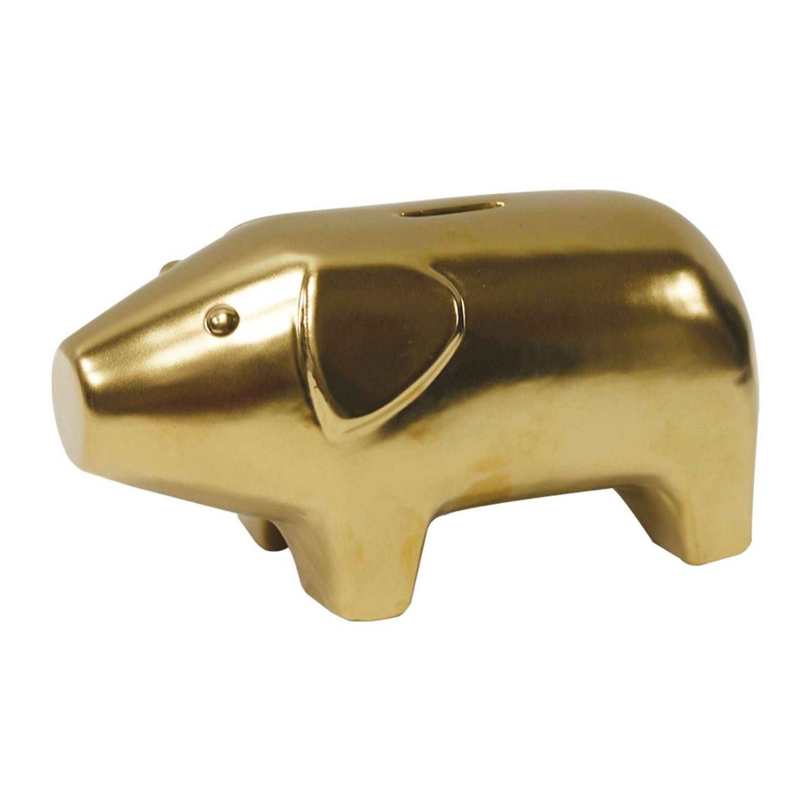 Alcancia de Puerquito Hawk Love & Lemons DLS-3003GL Dorado