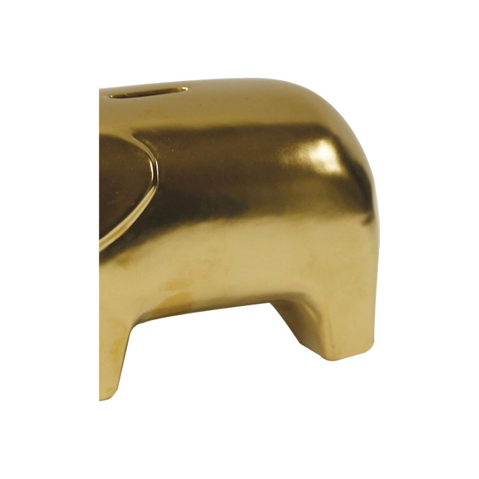 Alcancia de Puerquito Hawk Love & Lemons DLS-3003GL Dorado