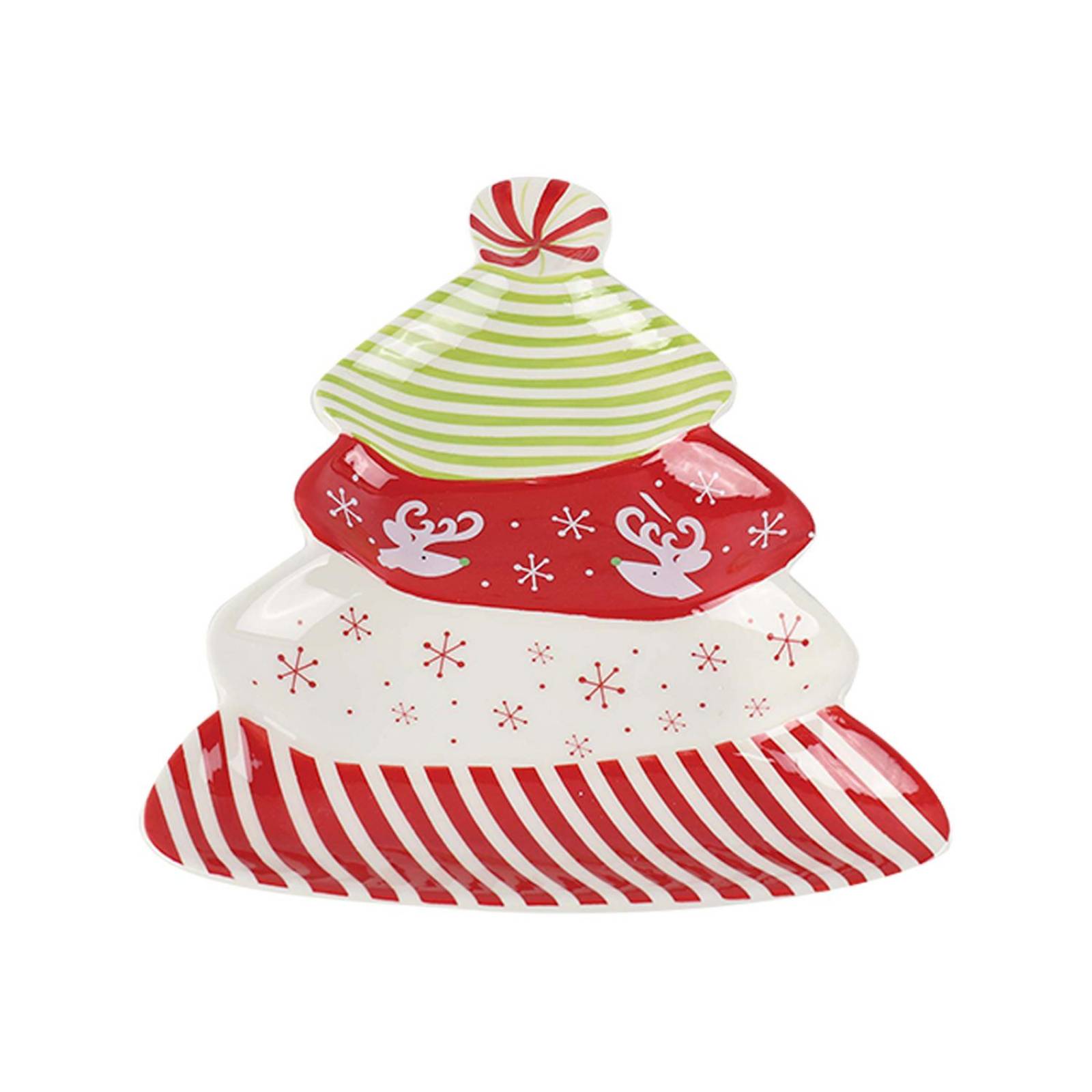 Plato Árbol Navideño Love & Lemons MXM-1242 de Dolomita 