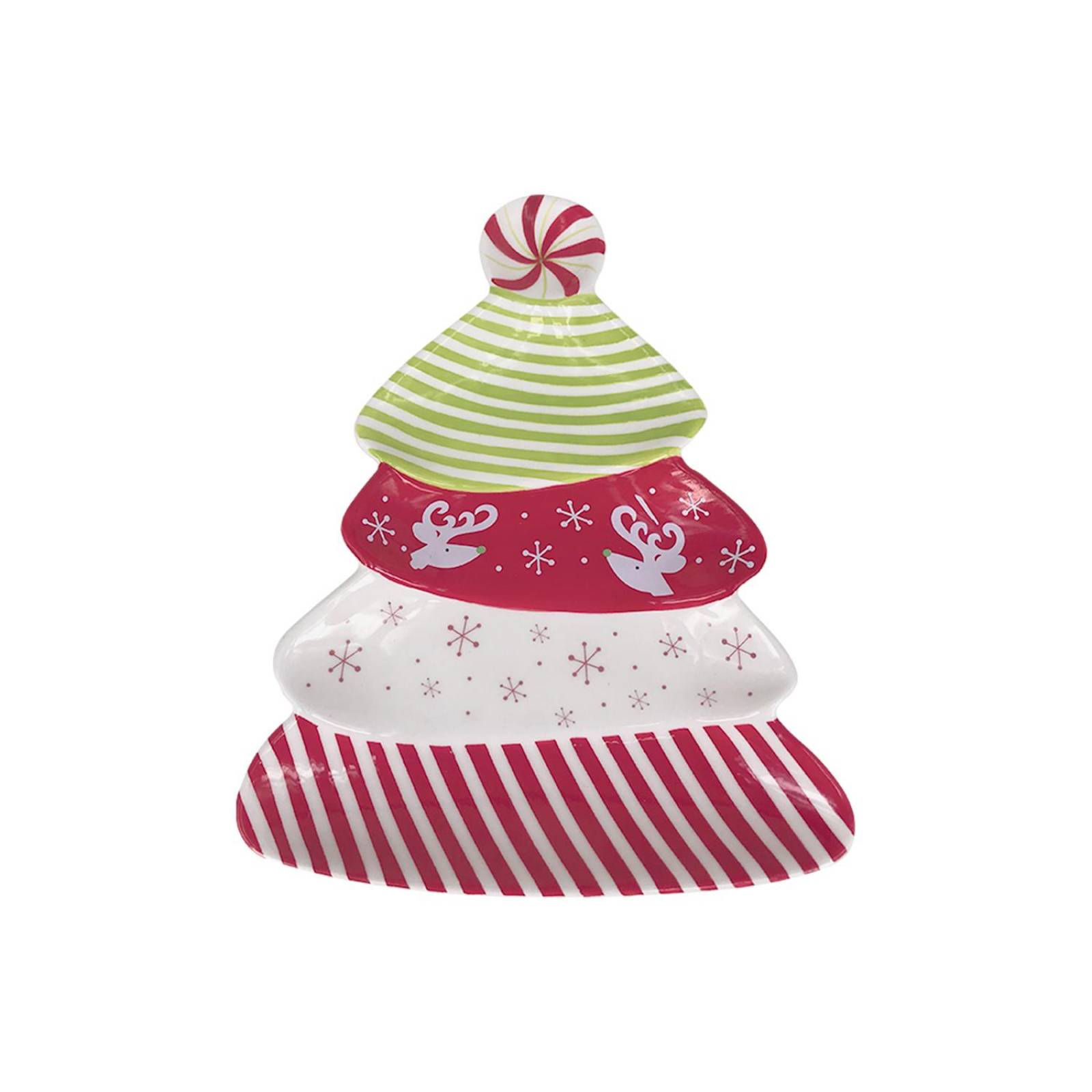 Plato Árbol Navideño Love & Lemons MXM-1242 de Dolomita 