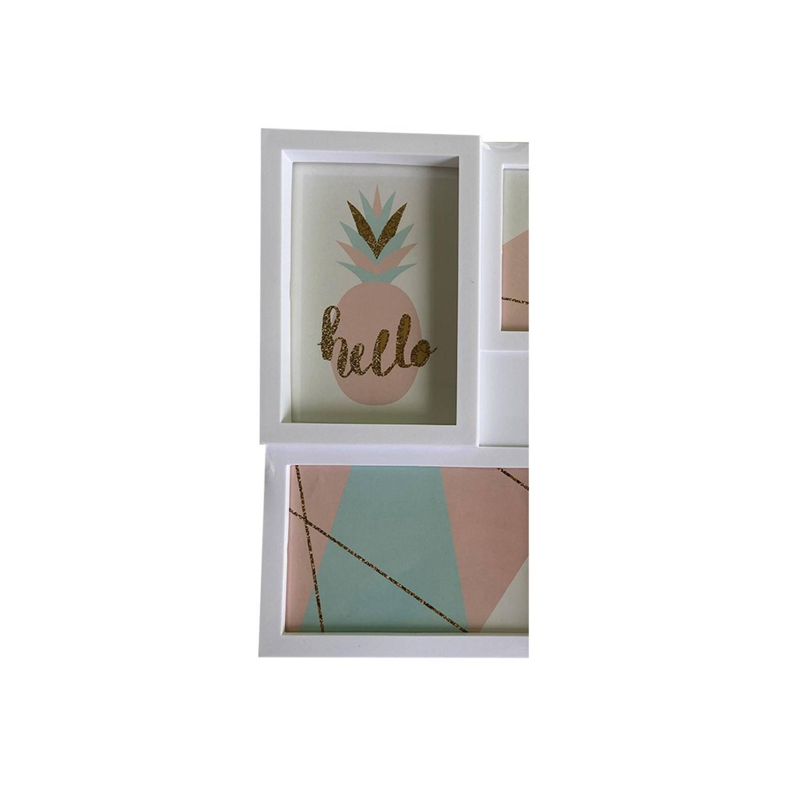 Portarretrato Natasha Love & Lemons 4x6" Blanco BLANCO