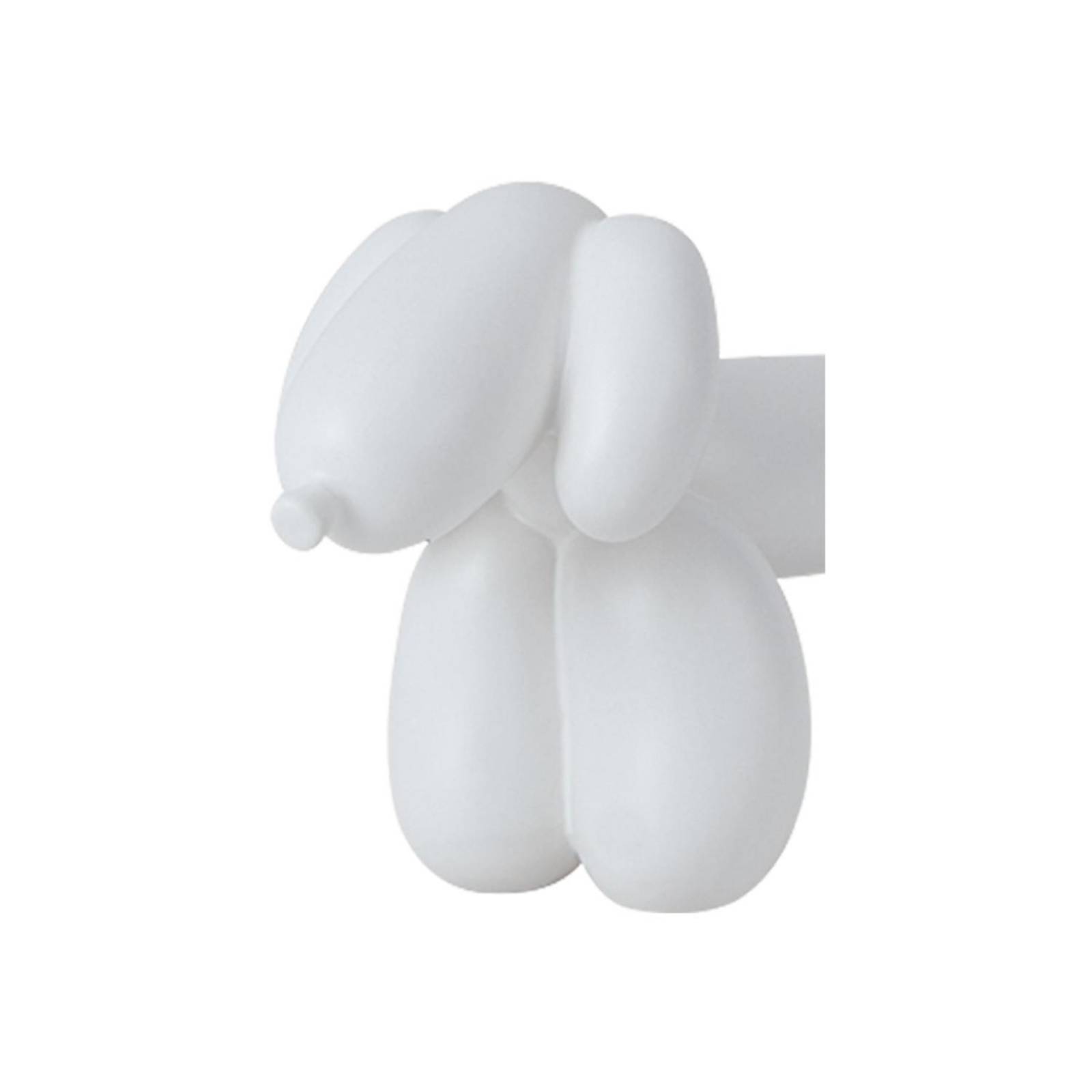 Perrito Salchicha Bruno Globo Love & Lemons DMA-1028BK Negro Metálico Blanco