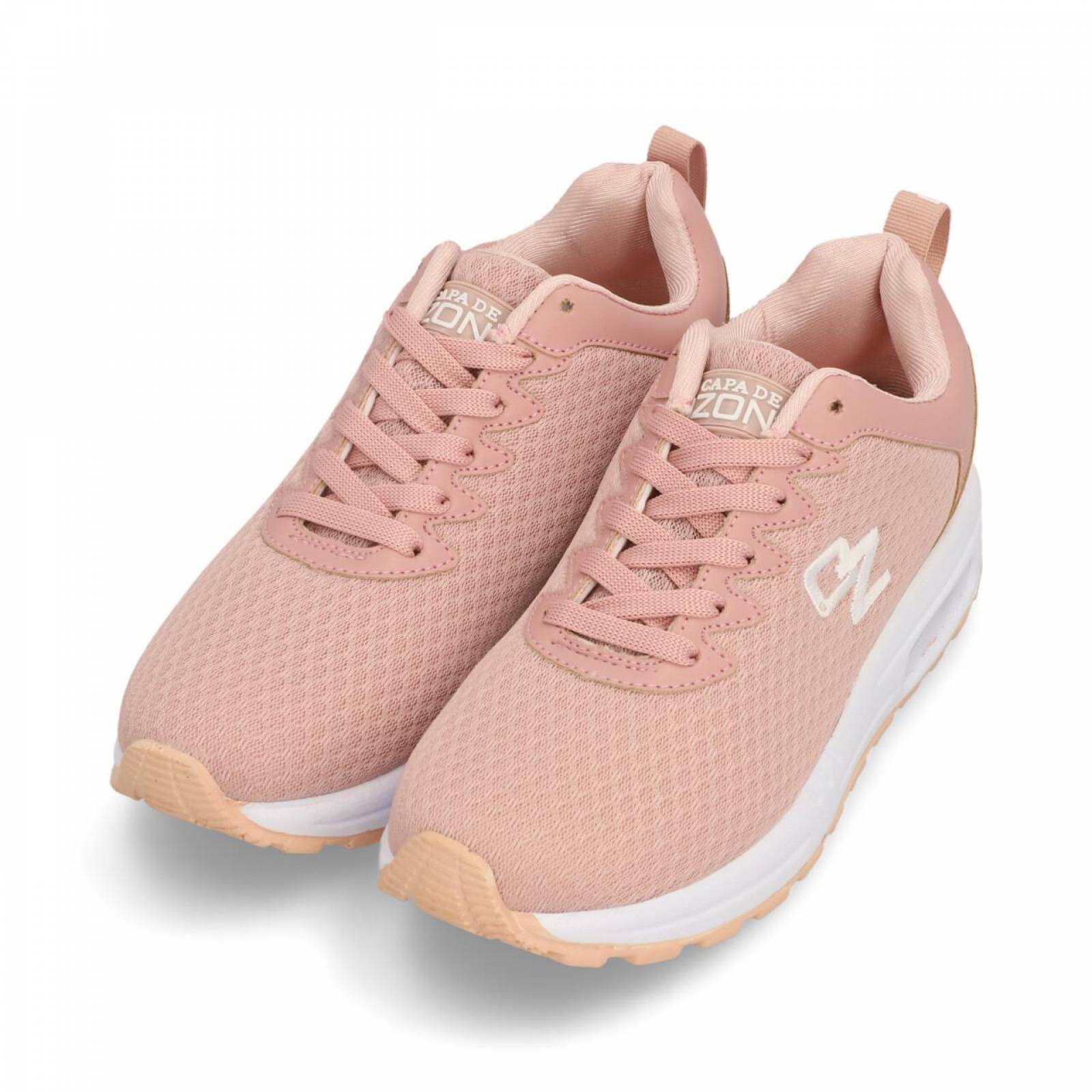 Tenis Dama Rosa Capa de Ozono