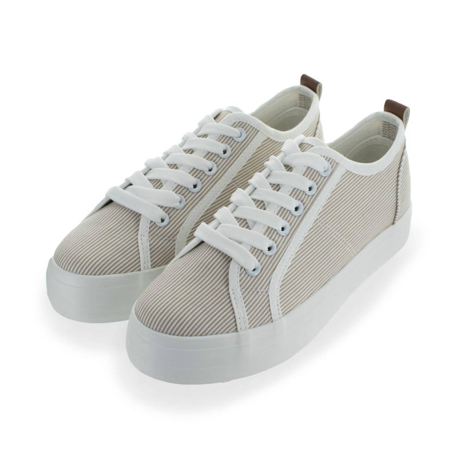 Tenis Dama Beige Capa de Ozono 