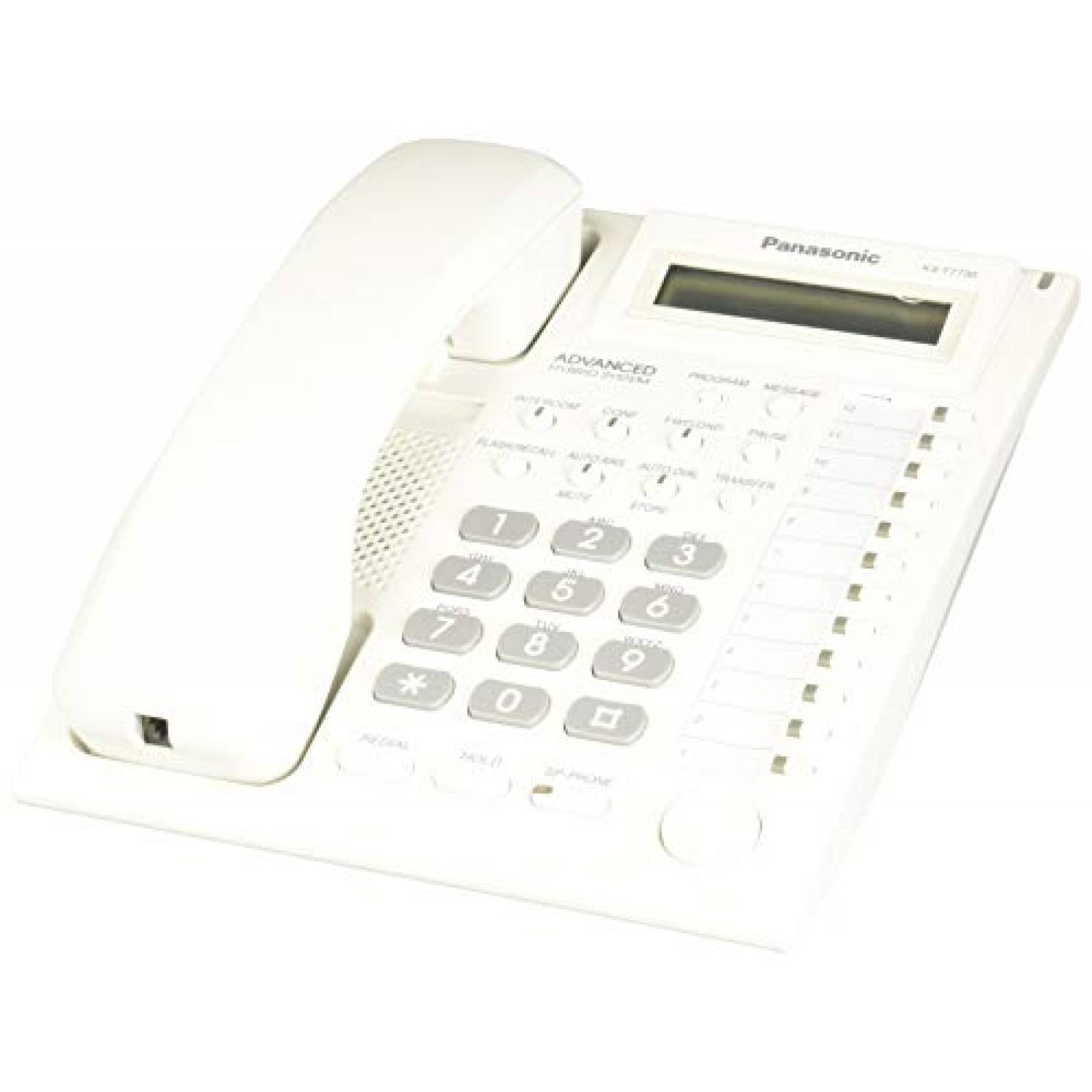 Panasonic Teléfono Híbrido Escritorio LCD Color Blanco