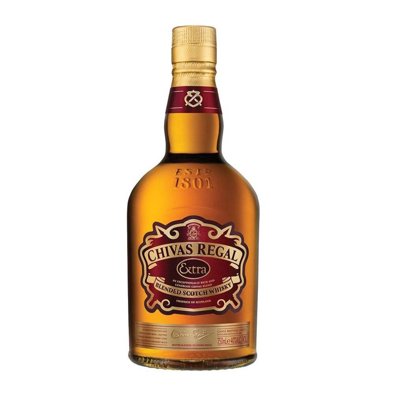 Chivas Regal Blended Scotch Whisky Extra botella 750ml