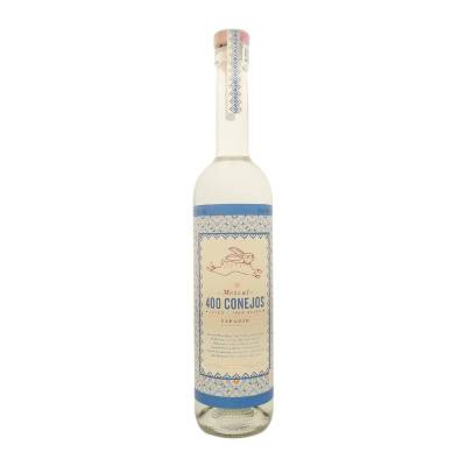 400 Conejos Mezcal Artesanal Joven botella 750ml