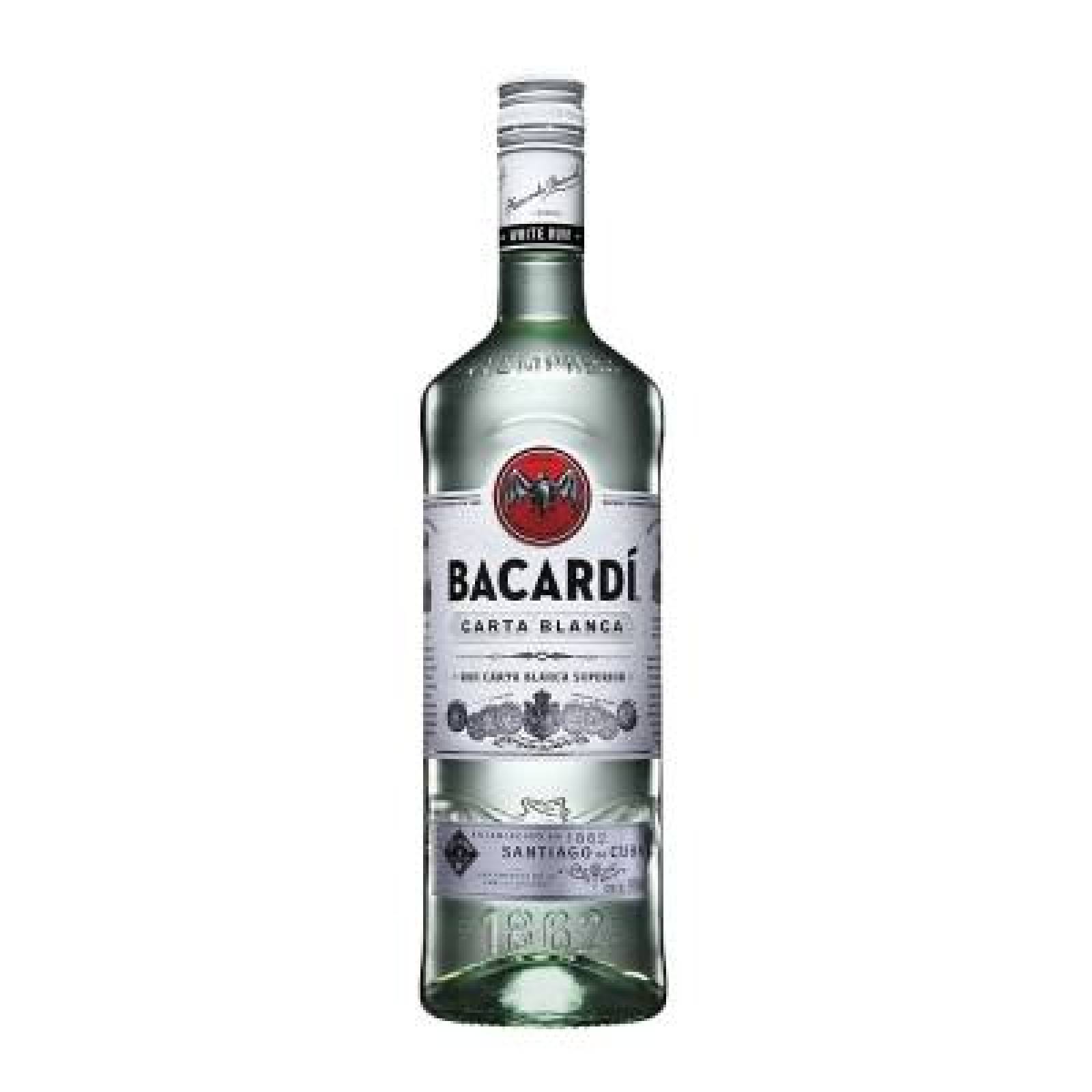 Bacardi Ron Blanco botella 980ml