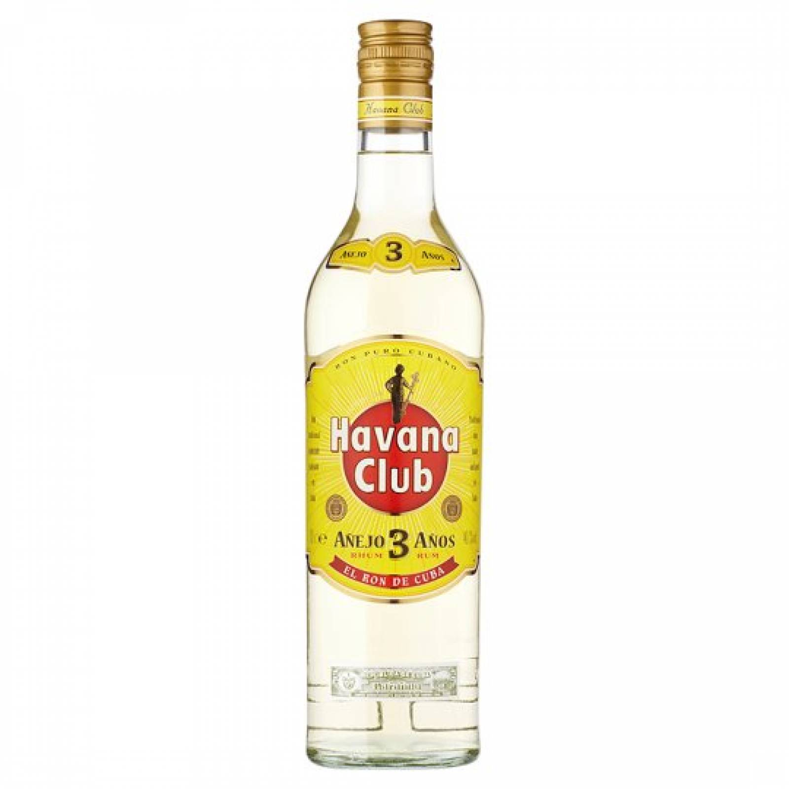 Havana Club Ron Añejo 3 Años botella 700ml