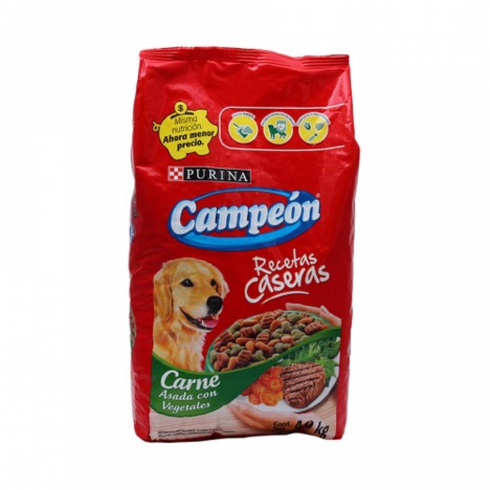 Campeón Alimento para Perro Adulto Recetas Caseras bulto 4kg