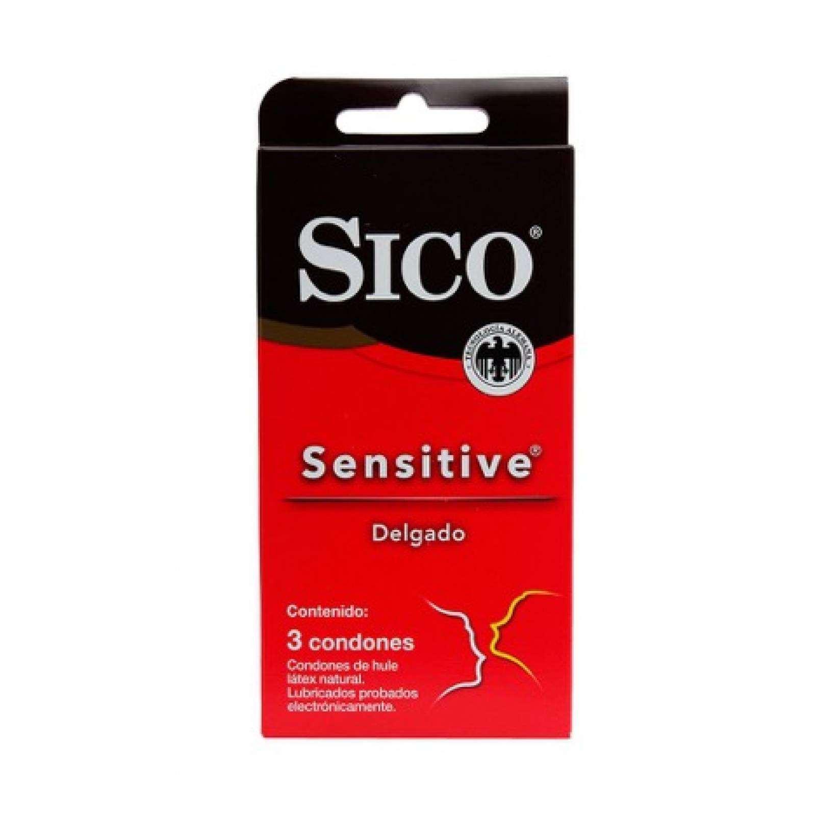 Sico Preservativo Sensitive Feel Rojo Delgado Blister 3 Piezas 3973