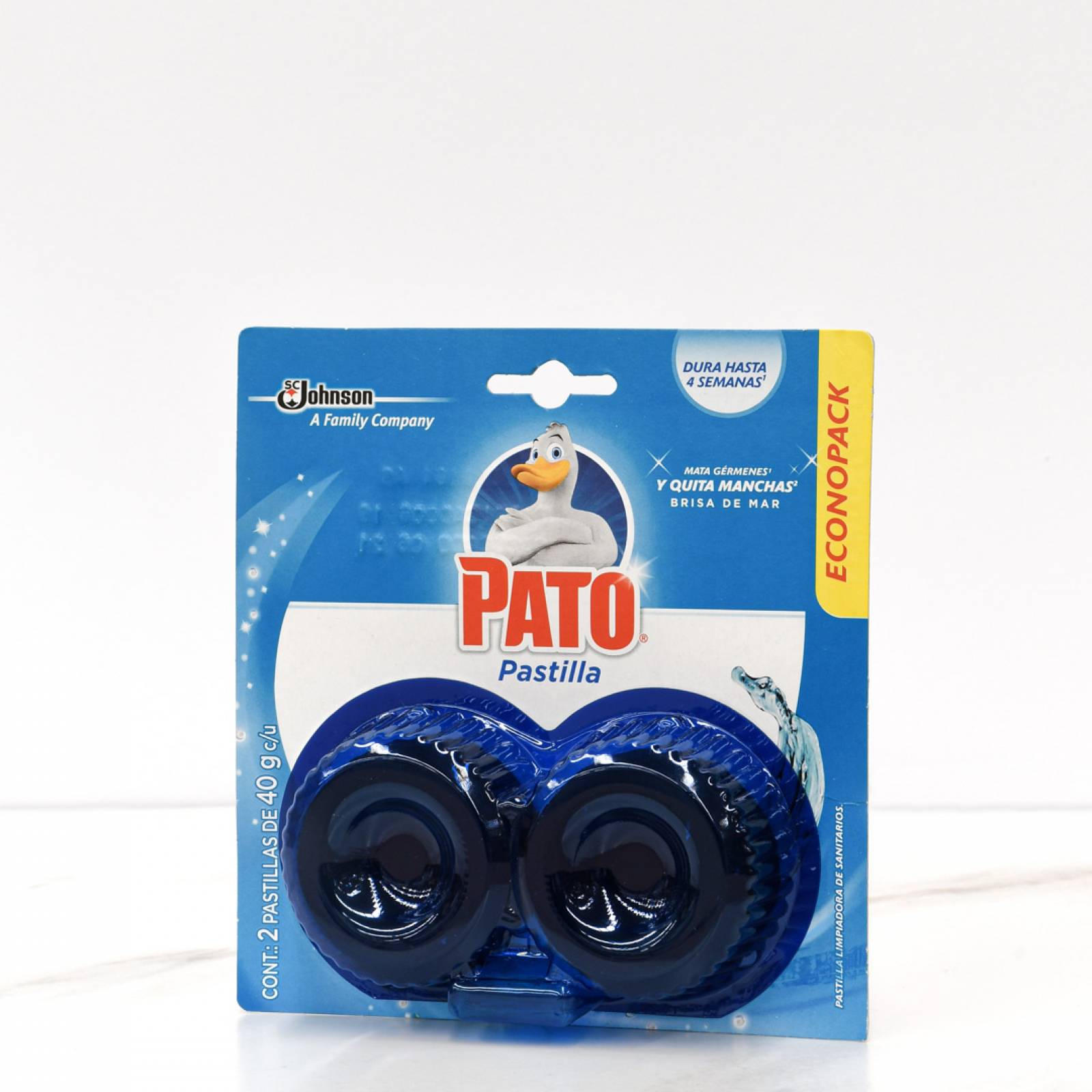 Pato Pastilla para Baños 2 pastillas paquete 2 x 40g