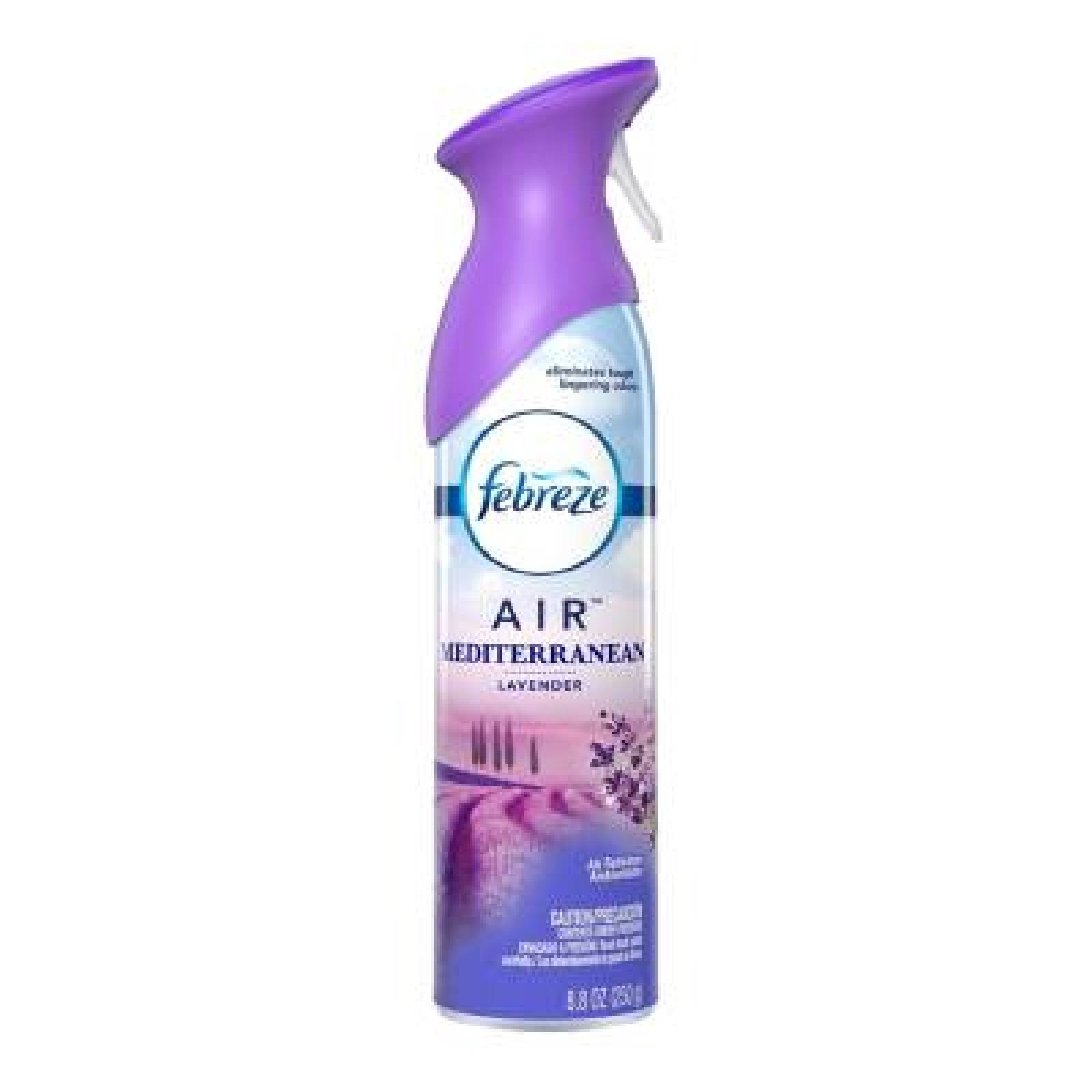 Febreze Aromatizante Mediterranean Lavender aerosol 250g