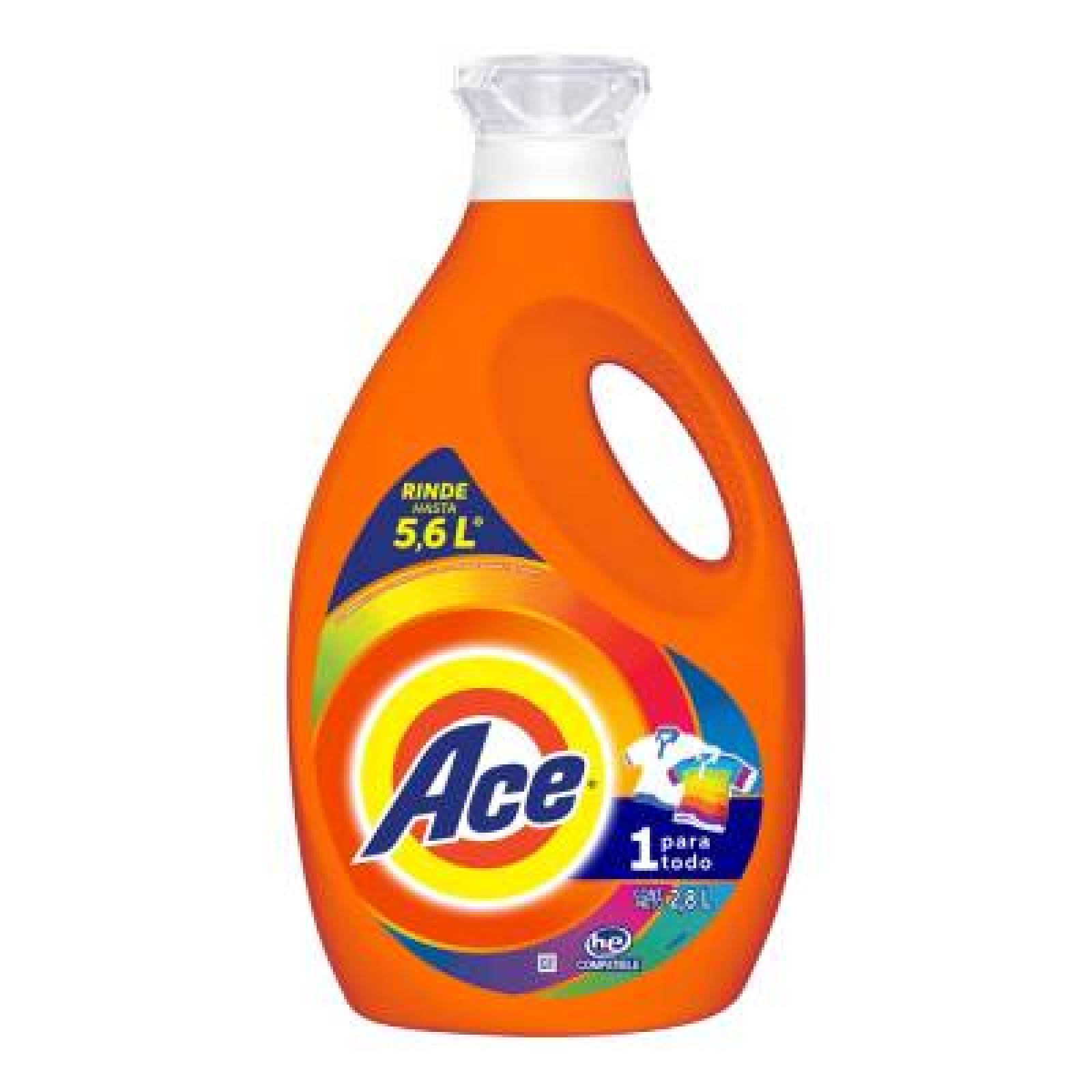 Ace Detergente Liquido para Ropa envase 2.8l