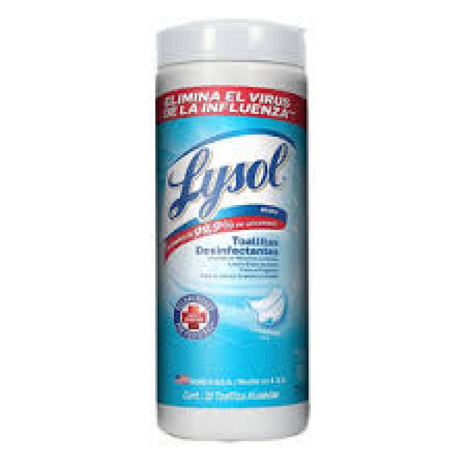 Lysol Toallitas Desinfectantes Multiusos envase 35 piezas