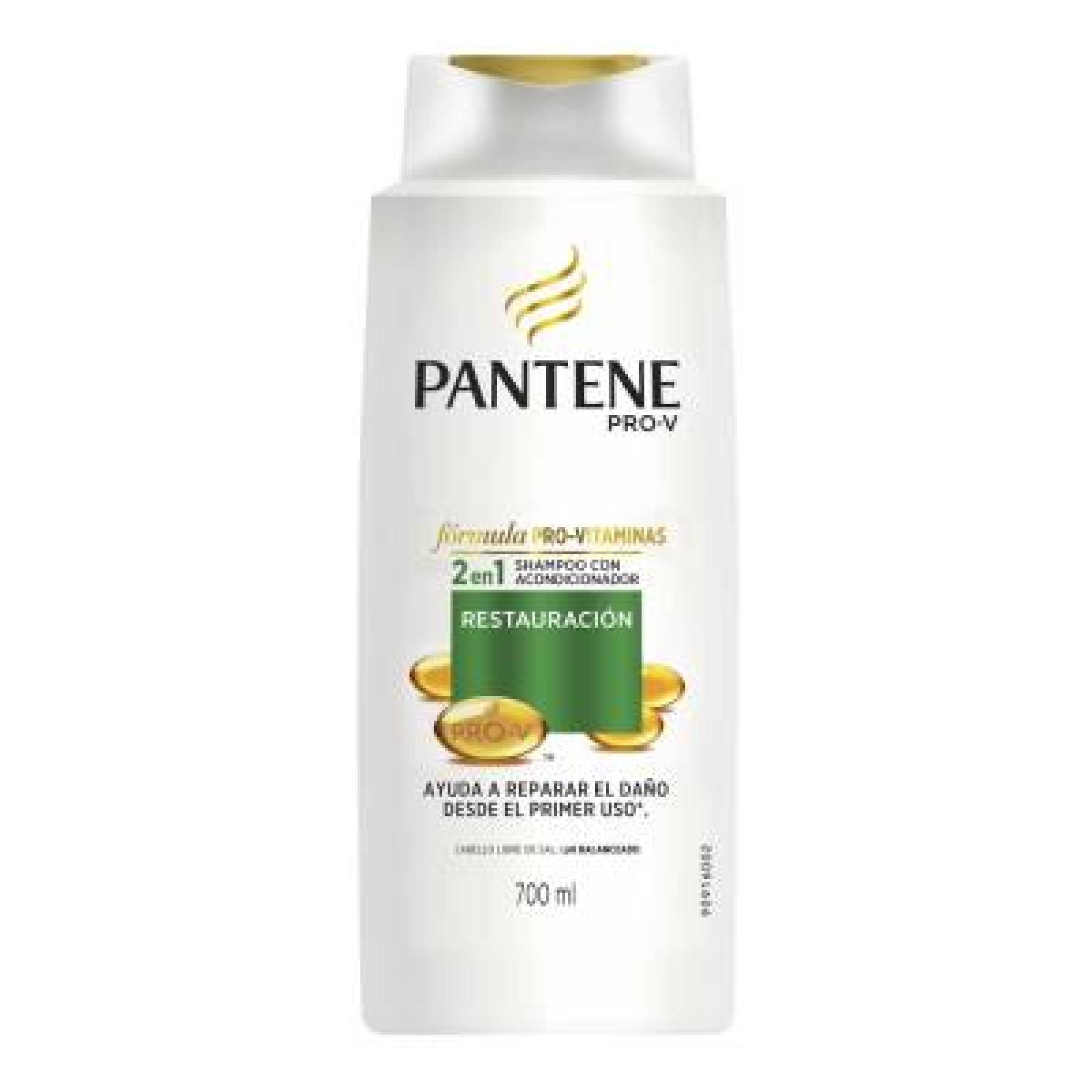 Pantene ProV Shampoo Restauración 2 en 1 envase 700ml