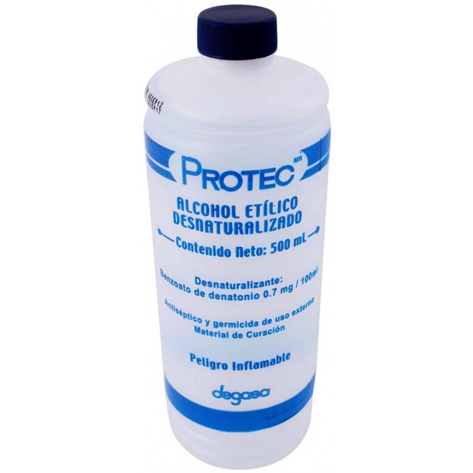 Protec Alcohol Desnaturalizado botella 500ml