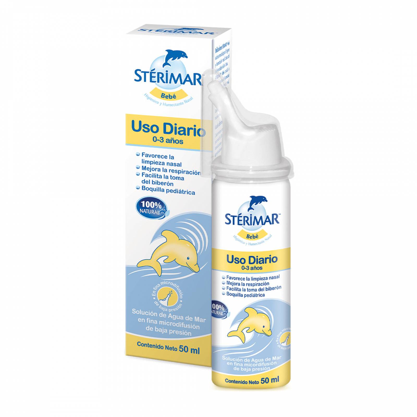 Sterimar Solución Humidificante Nasal Bebé 0-3 años spray 50ml