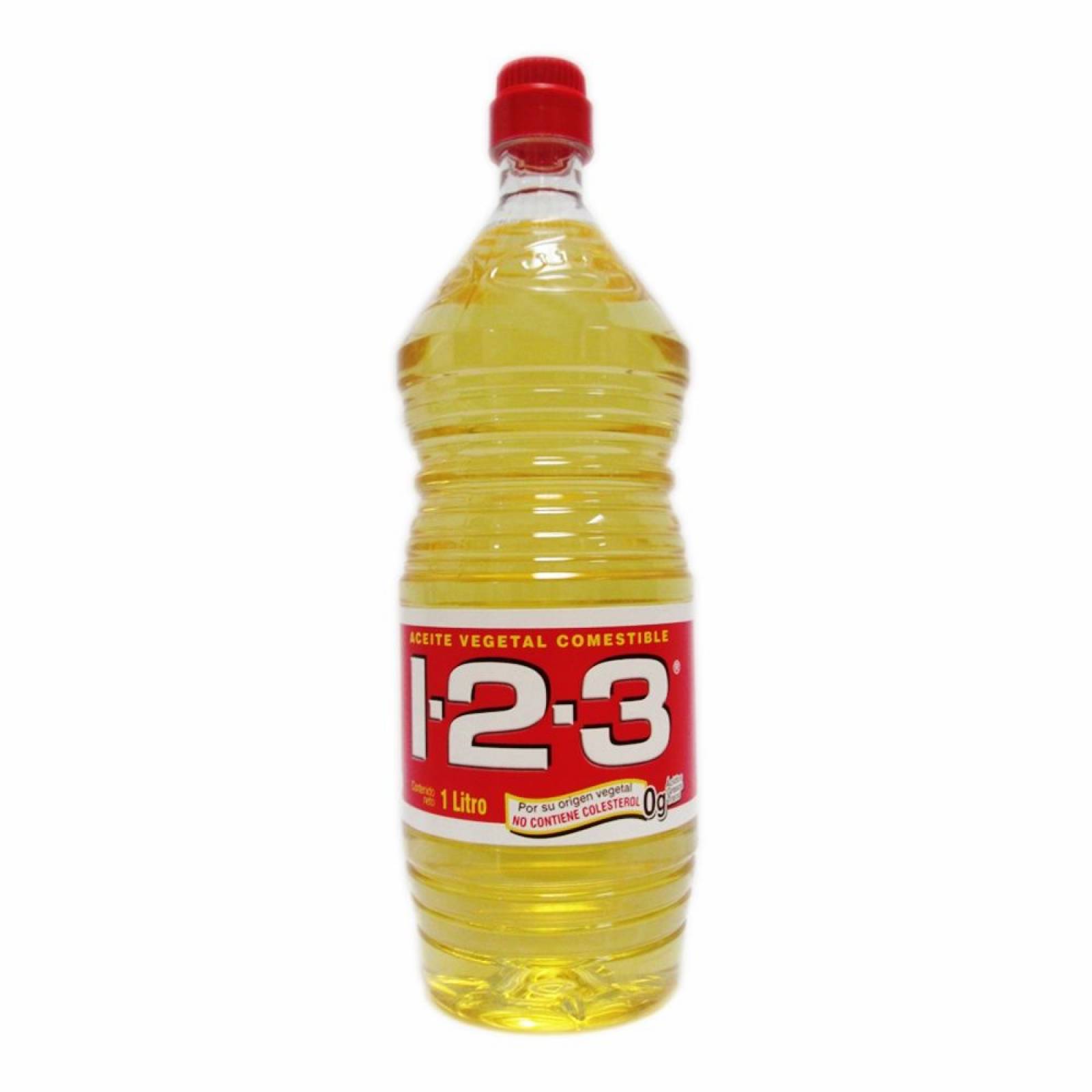 123 Aceite Vegetal botella 1l