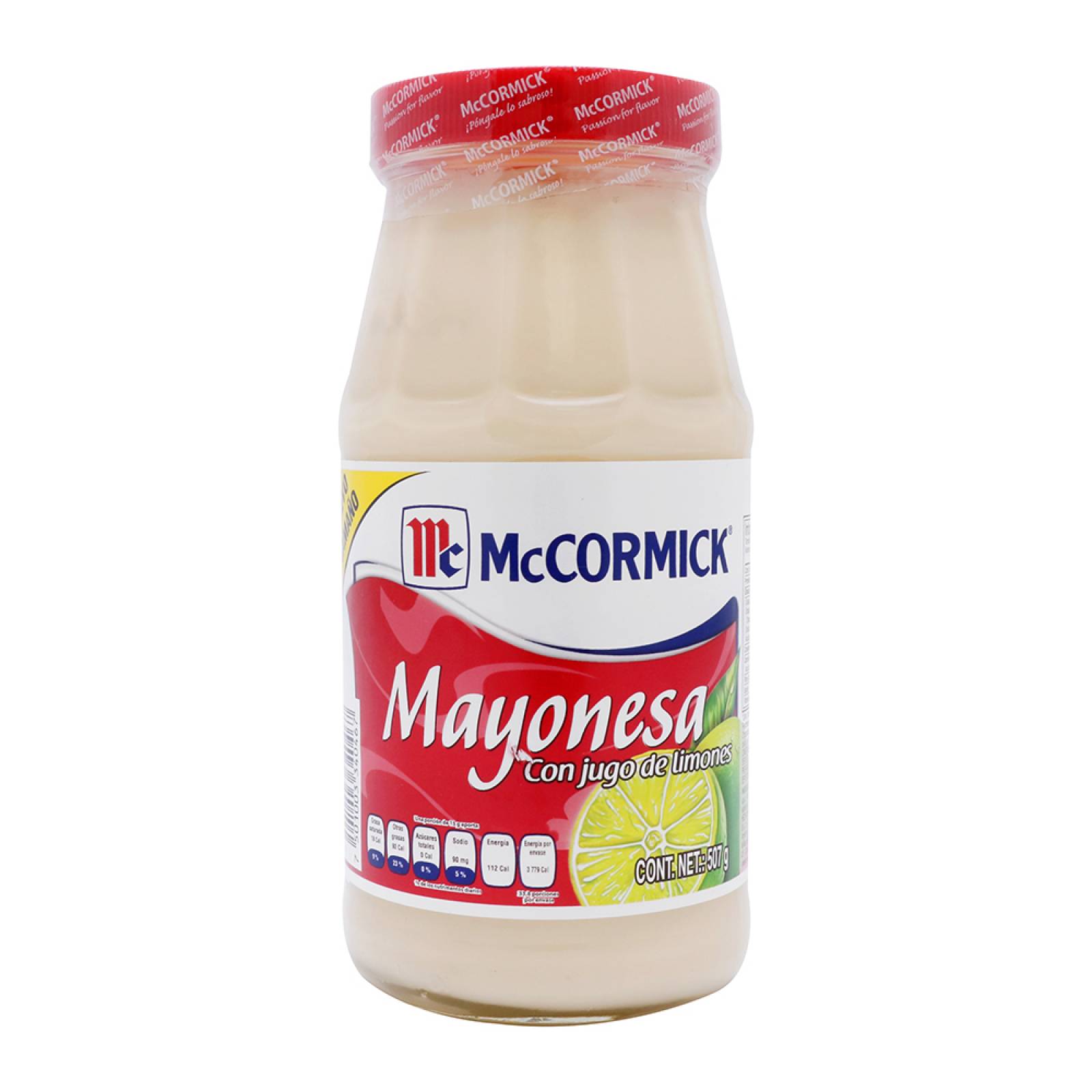 McCormick Mayonesa con Jugo de Limón envase 507g