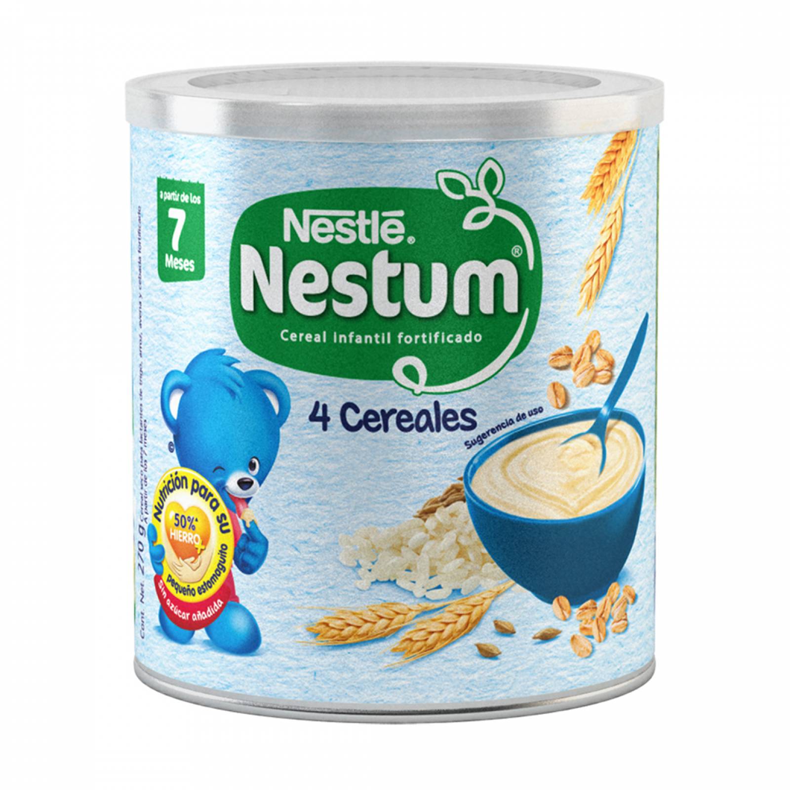 Nestlé Nestum 4 Cereales lata 270g