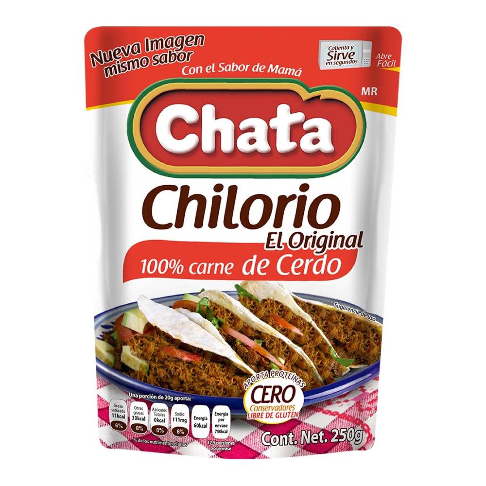 Chata Chilorio de Cerdo pouch 250g