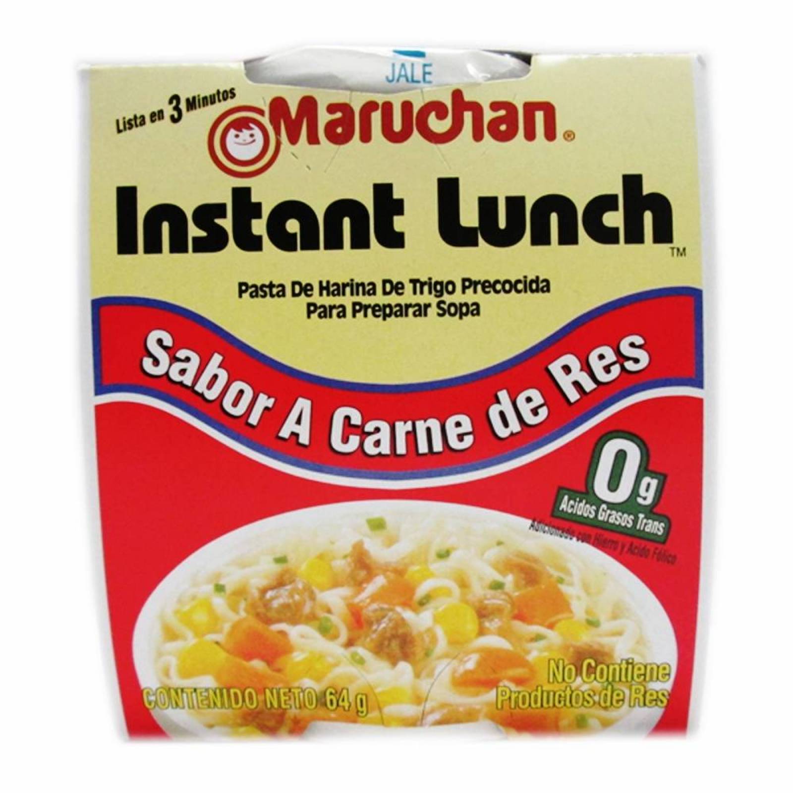 Maruchan Sopa Instantánea Res vaso 64g