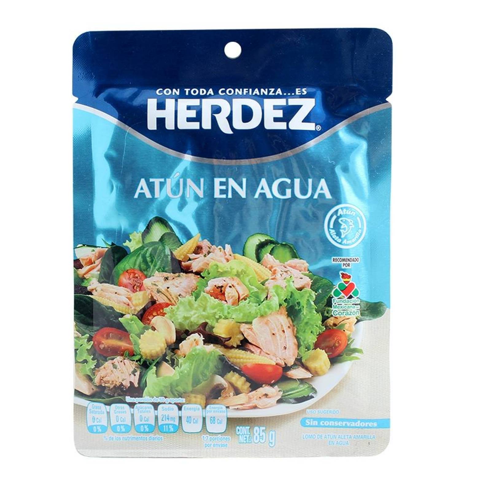 Herdez Atún en Agua sobre 85 g