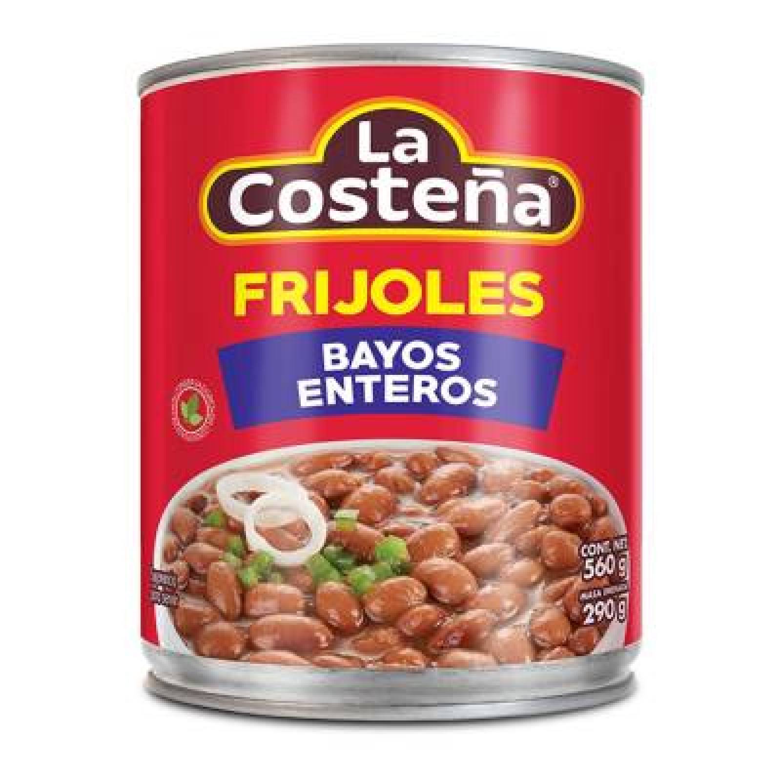 La Costeña Frijoles Bayos Enteros lata 560g