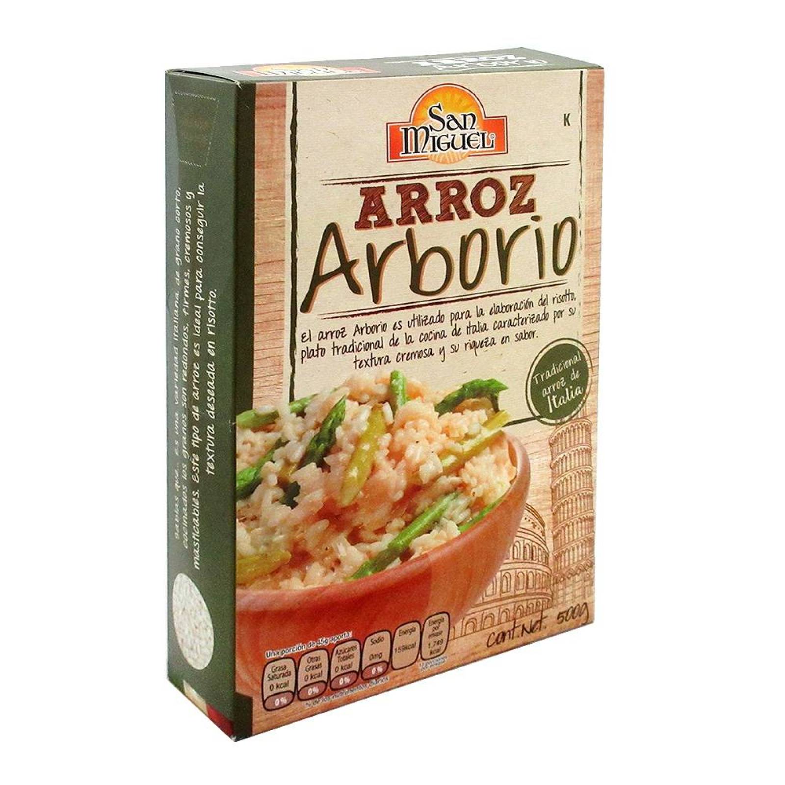 San Miguel Arroz Arborio caja 500g