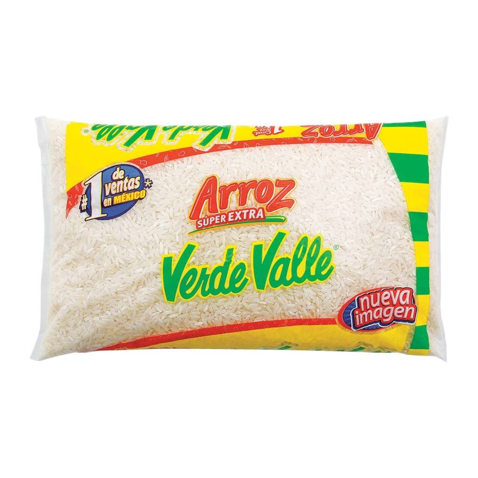 Verde Valle Arroz Blanco Entero paquete 900 g