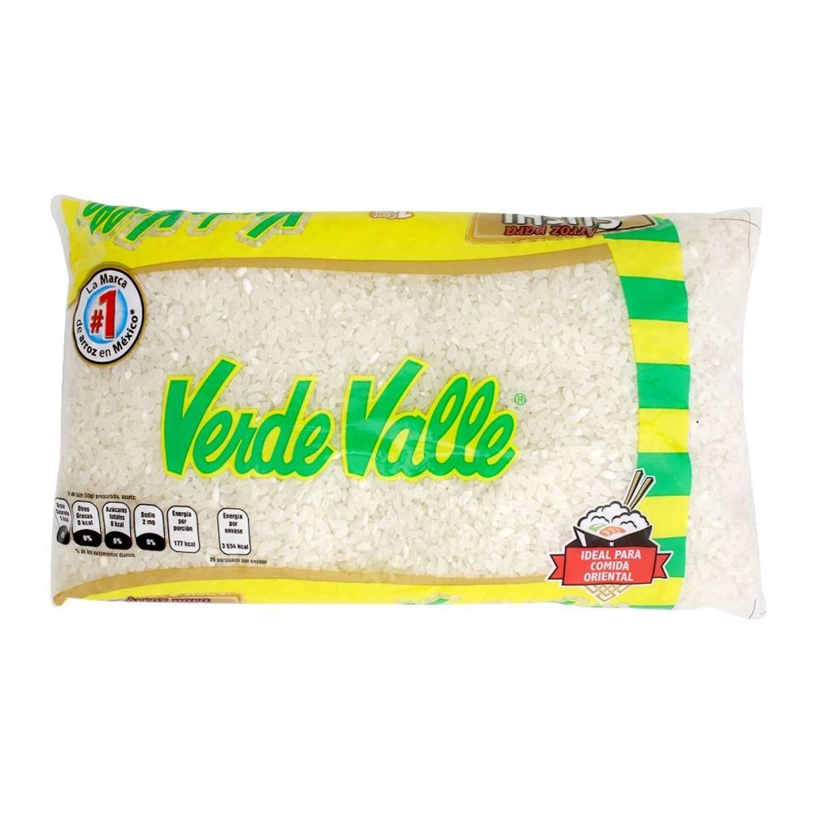 Verde Valle Arroz para Sushi paquete 900 g