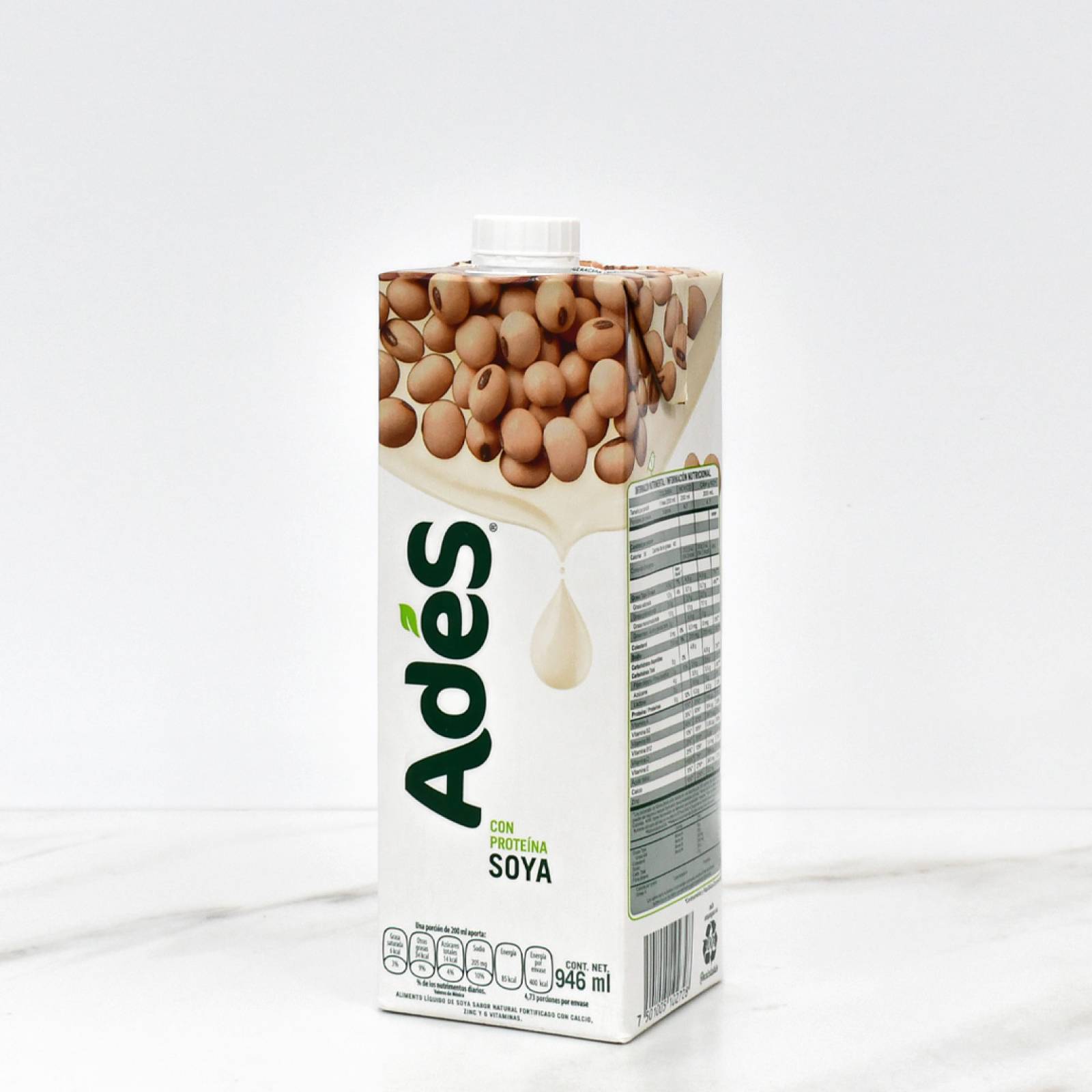 Ades con Proteína de Soya Natural envase 946ml