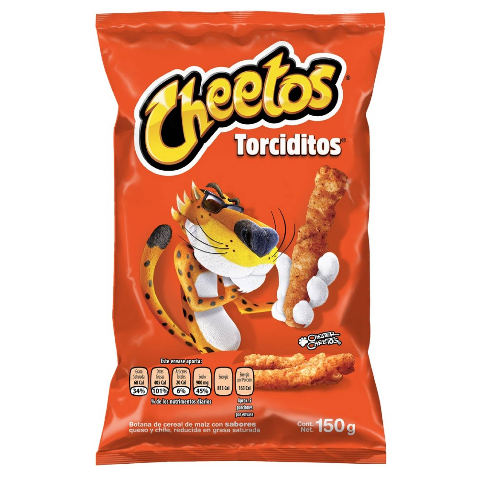 Sabritas Cheetos Torciditos paquete 150g