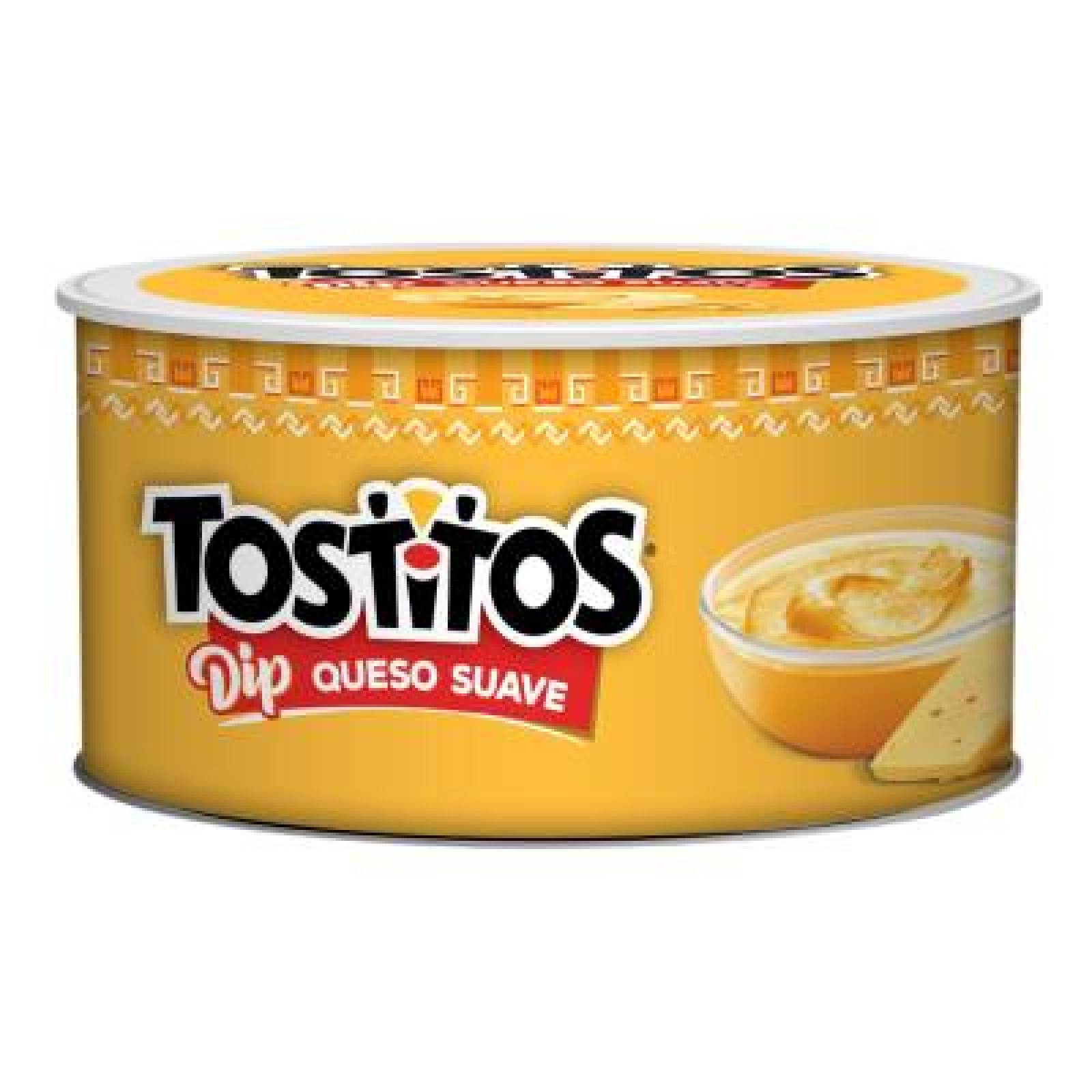 Tostitos Dip Queso Suave Envase 255g