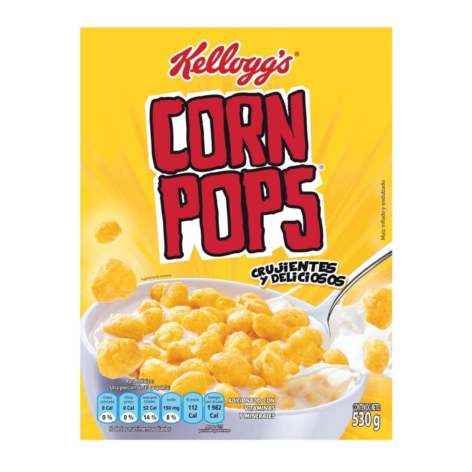 Kellogg´s Cereal Corn Pops caja 530g