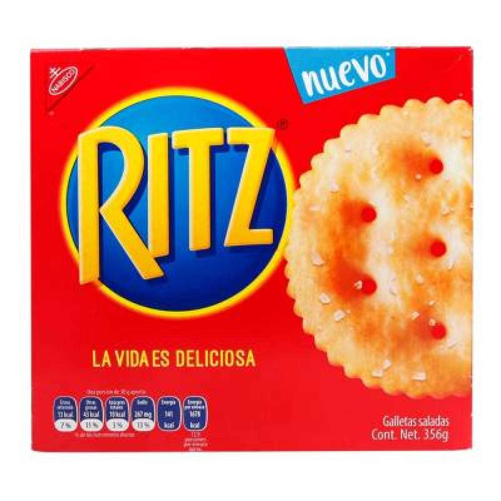 Ritz Galletas Saladas caja 356g