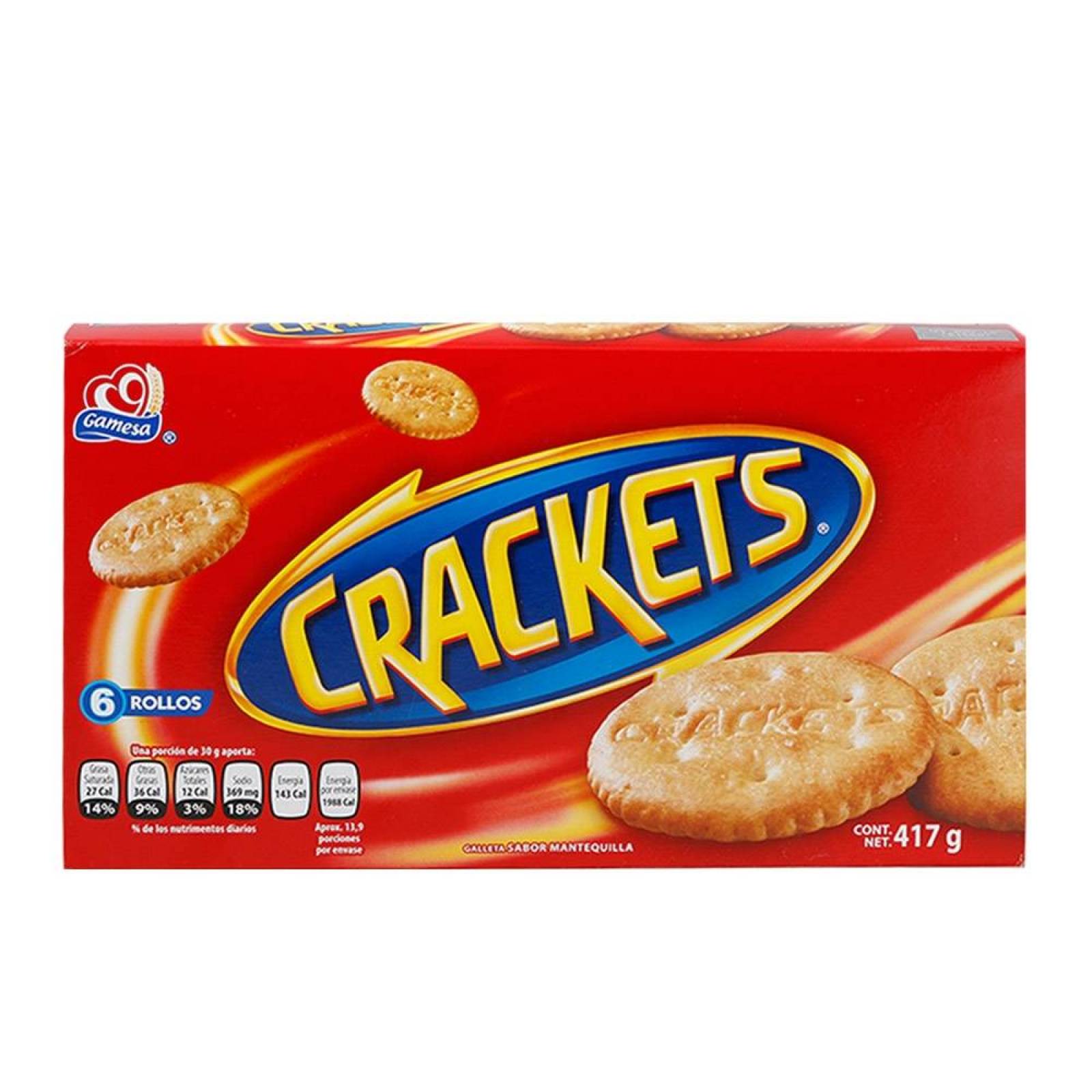 Crackets Galletas Saladas caja 417g