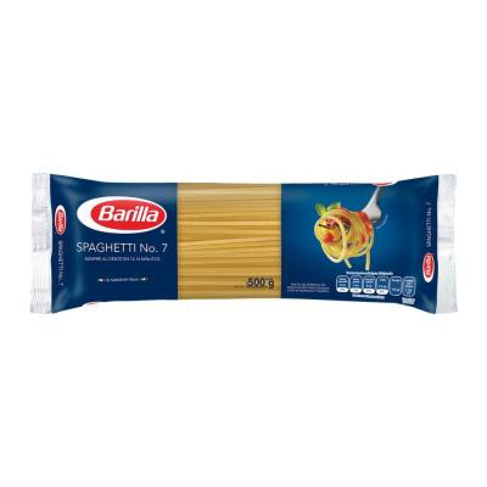 Barilla Pasta Spaguetti # 7 paquete 500g