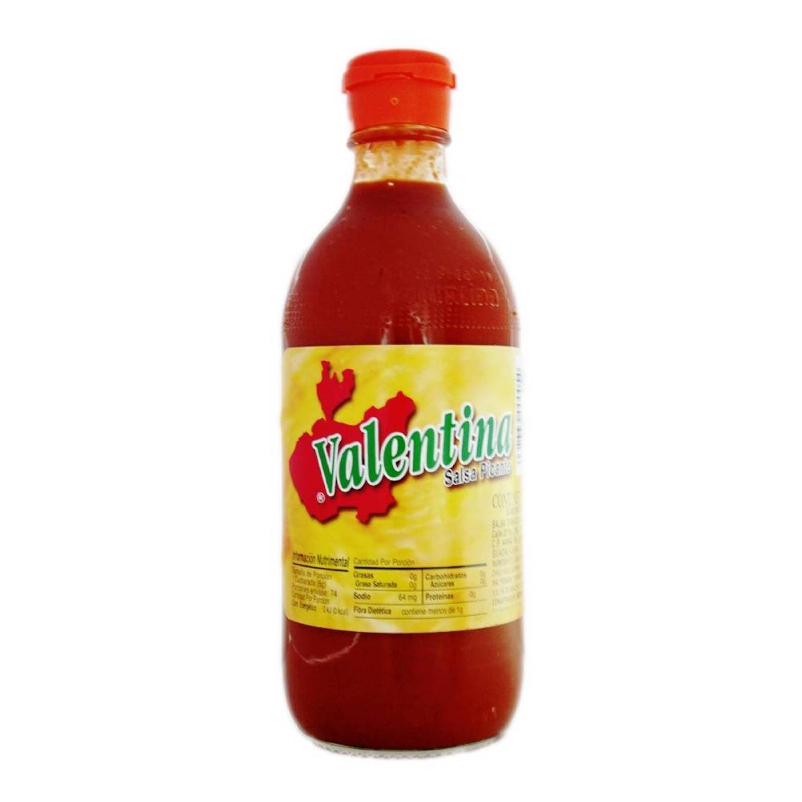 Valentina Salsa Picante Amarilla botella 370ml