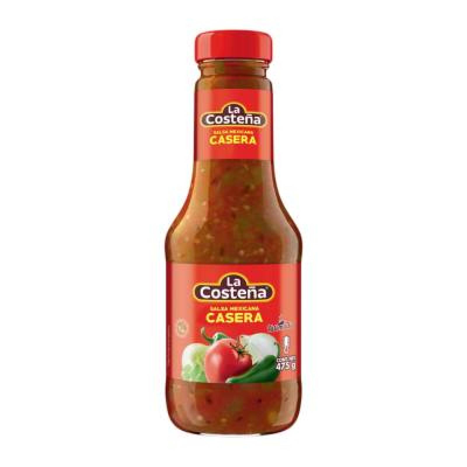 La Costeña Salsa Mexicana Casera frasco 475g