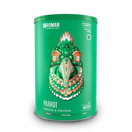 Parrot Complemento Alimentício Matcha bote 900g 