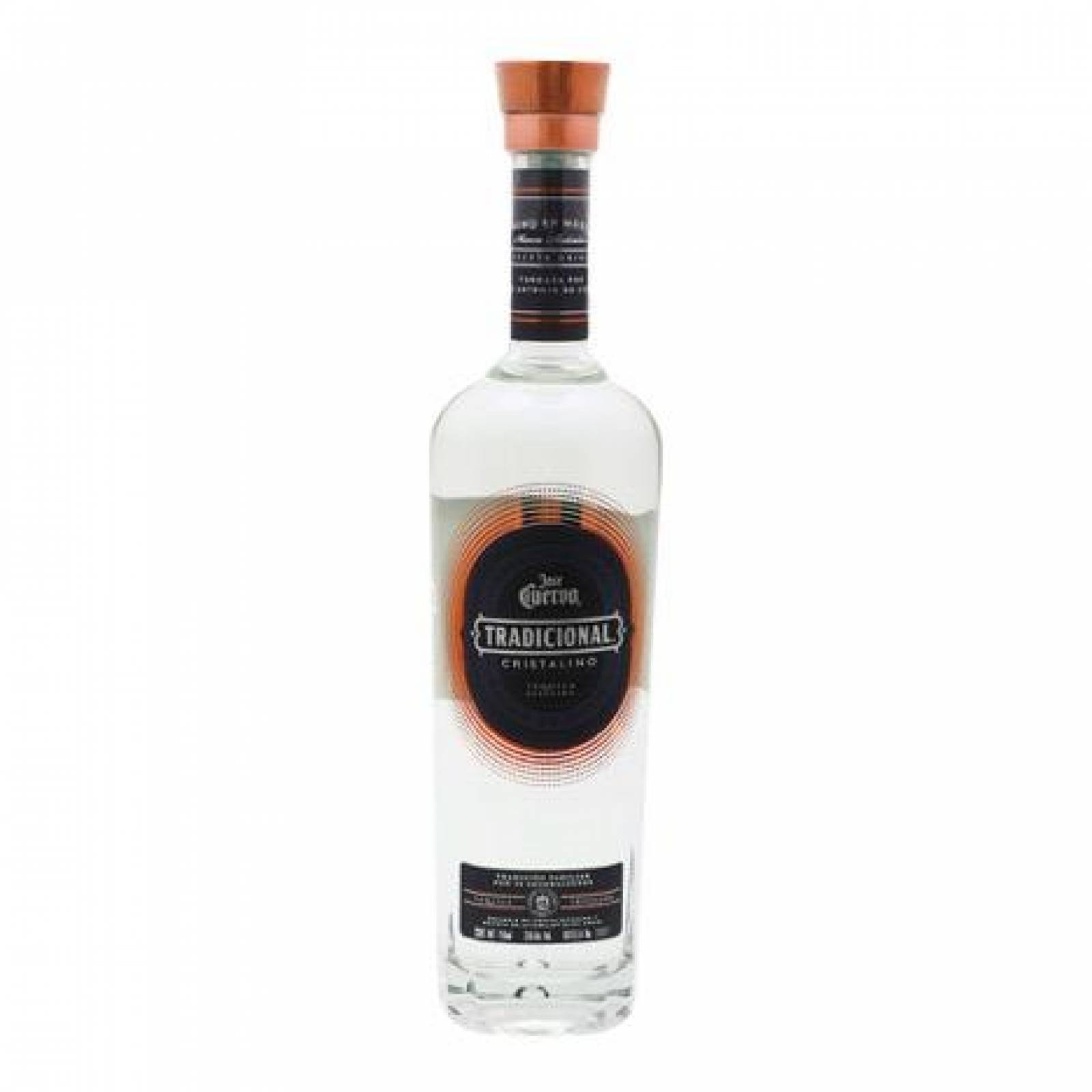 Jose Cuervo Tequila Tradicional Cristalino botella 750ml 