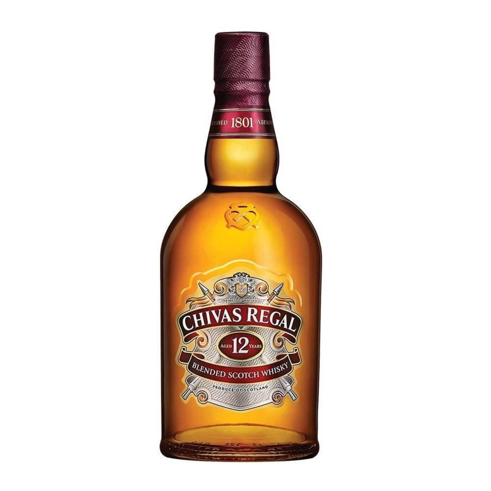 Chivas Regal Whisky 12 años botella 750ml 
